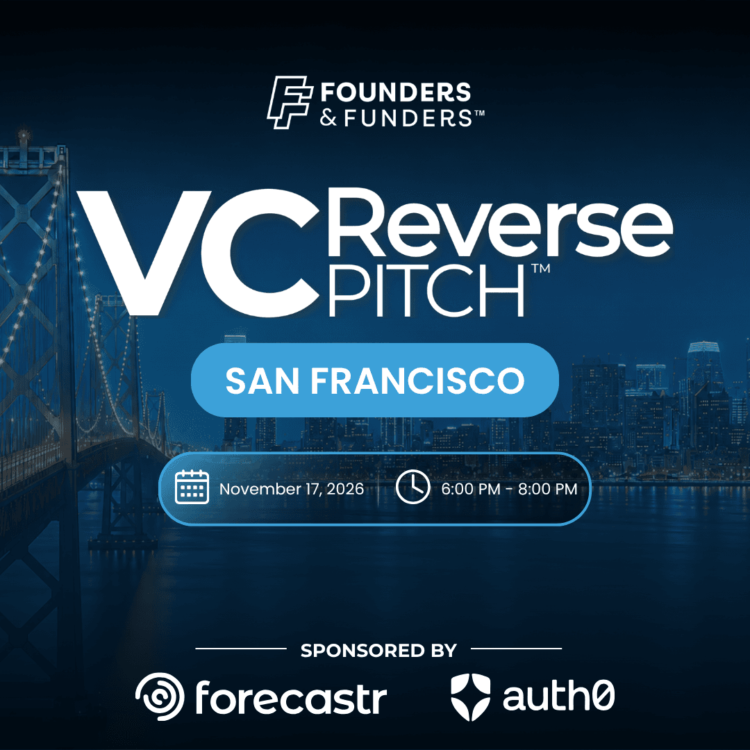 F&F Events Reverse Pitch — San Francisco, Nov 17, 2026